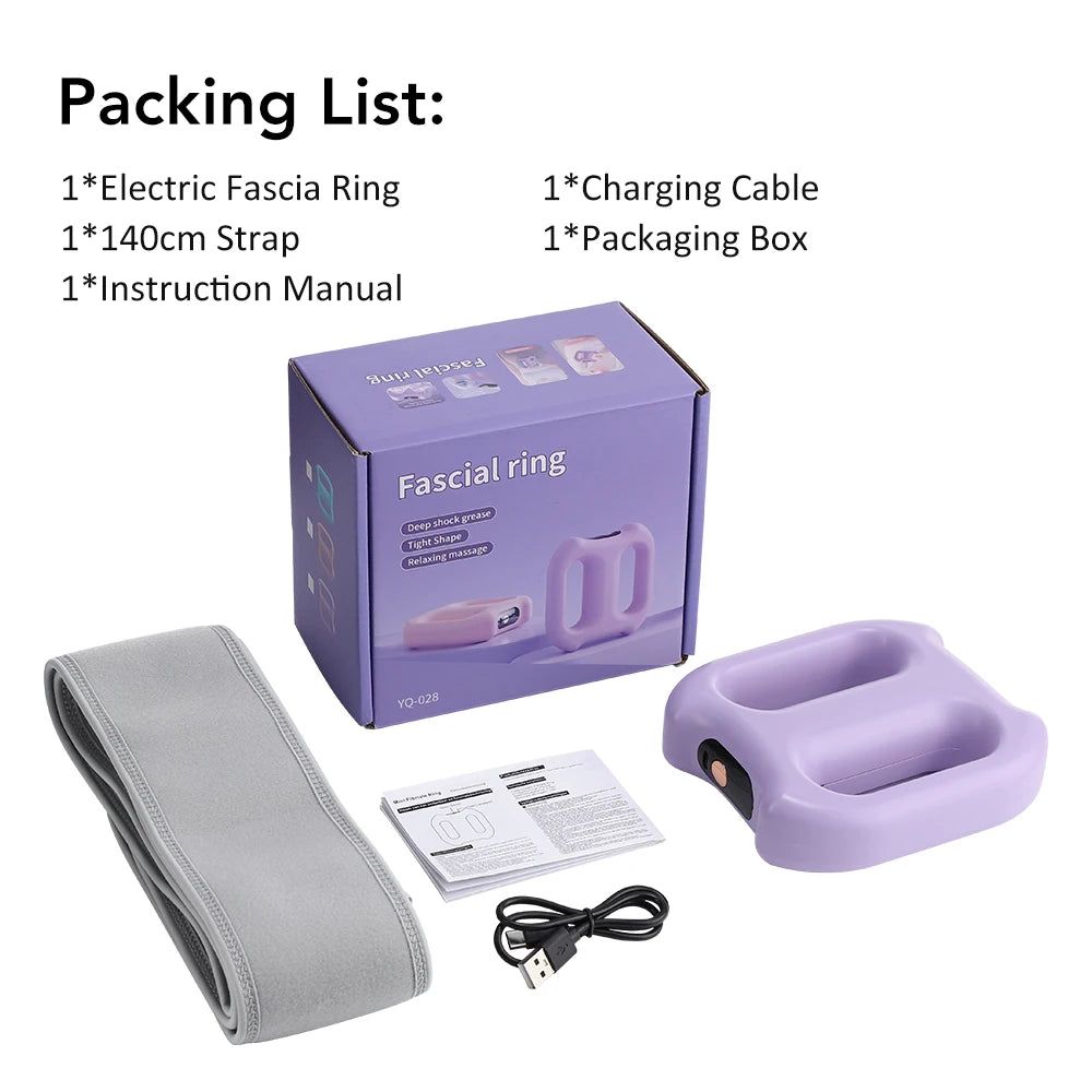 Burn Fat With itrustfit, Electric Ring Full-Body Vibration Massager.